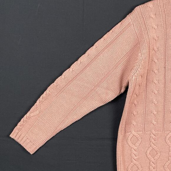 Vintage Jenny Buchanan Womens Cozy Cable Knit Sweater Size S Preppy Twee Indie - Picture 4 of 7